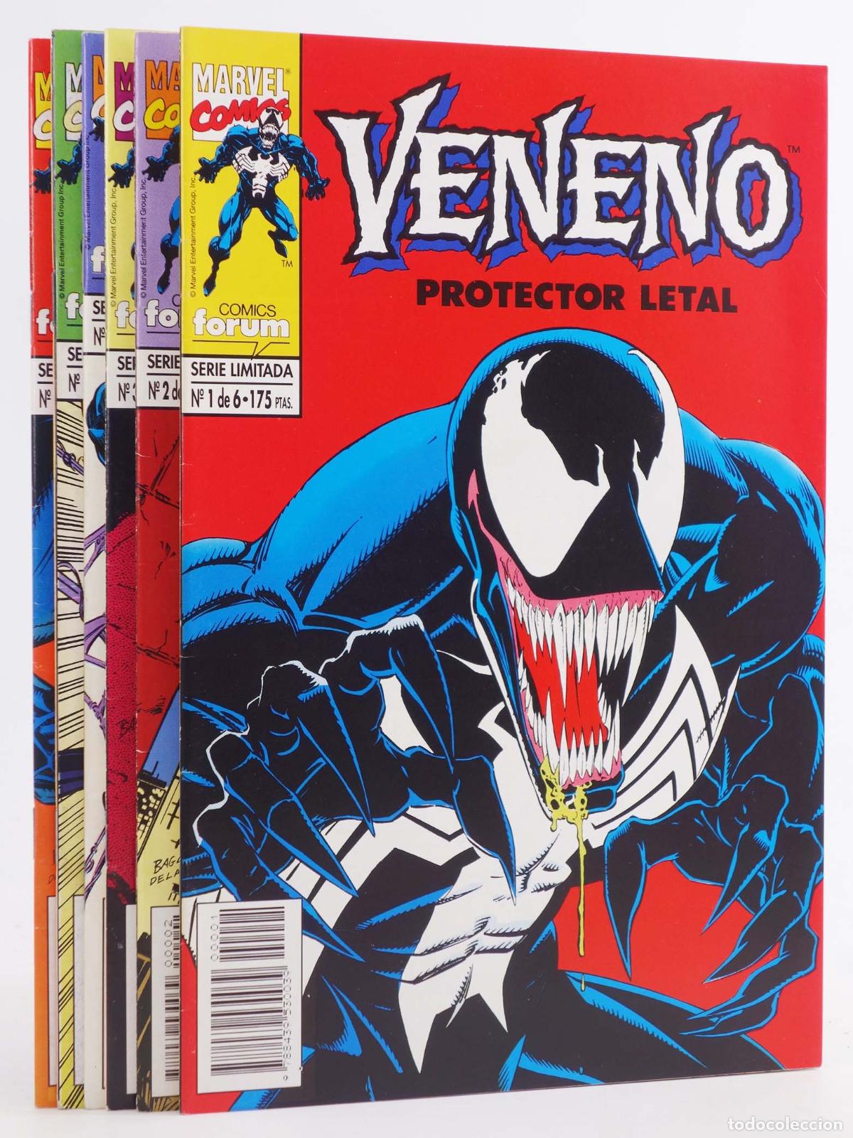 C&oacute;mics: VENENO PROTECTOR LETAL 1 A 6. COMPLETA. Forum, 1994 - Foto 1