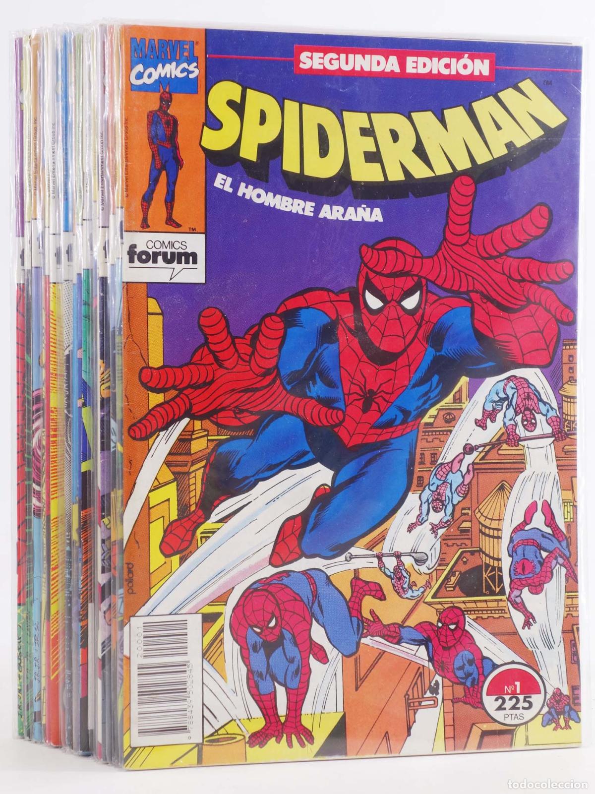 C&oacute;mics: SPIDERMAN SEGUNDA EDICION 1 A 18. COMPLETA. Forum, 1994