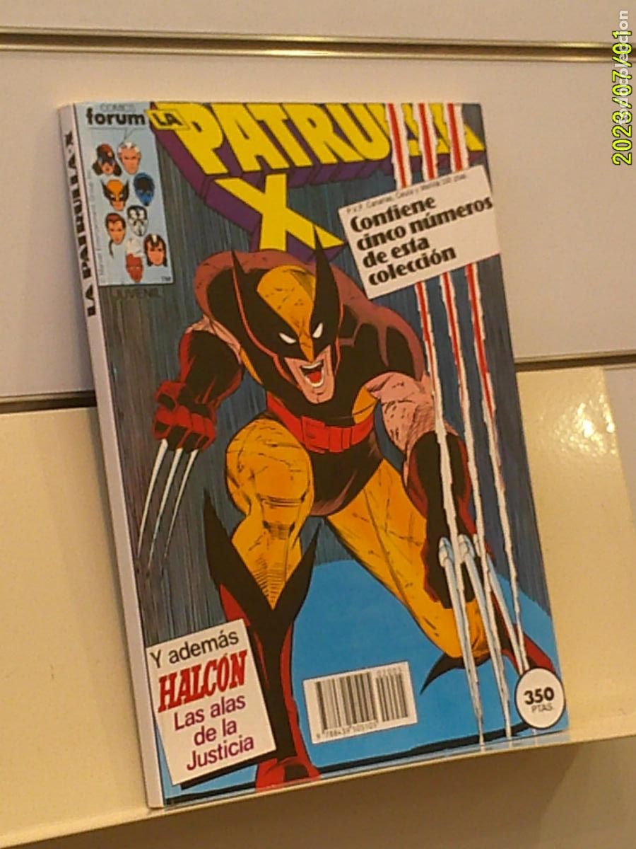 Comics: RETAPADO LA PATRULLA-X CONTIENE LOS NUMEROS 57-58-59-60 y 61 DE LA COLECCION MARVEL - FORUM