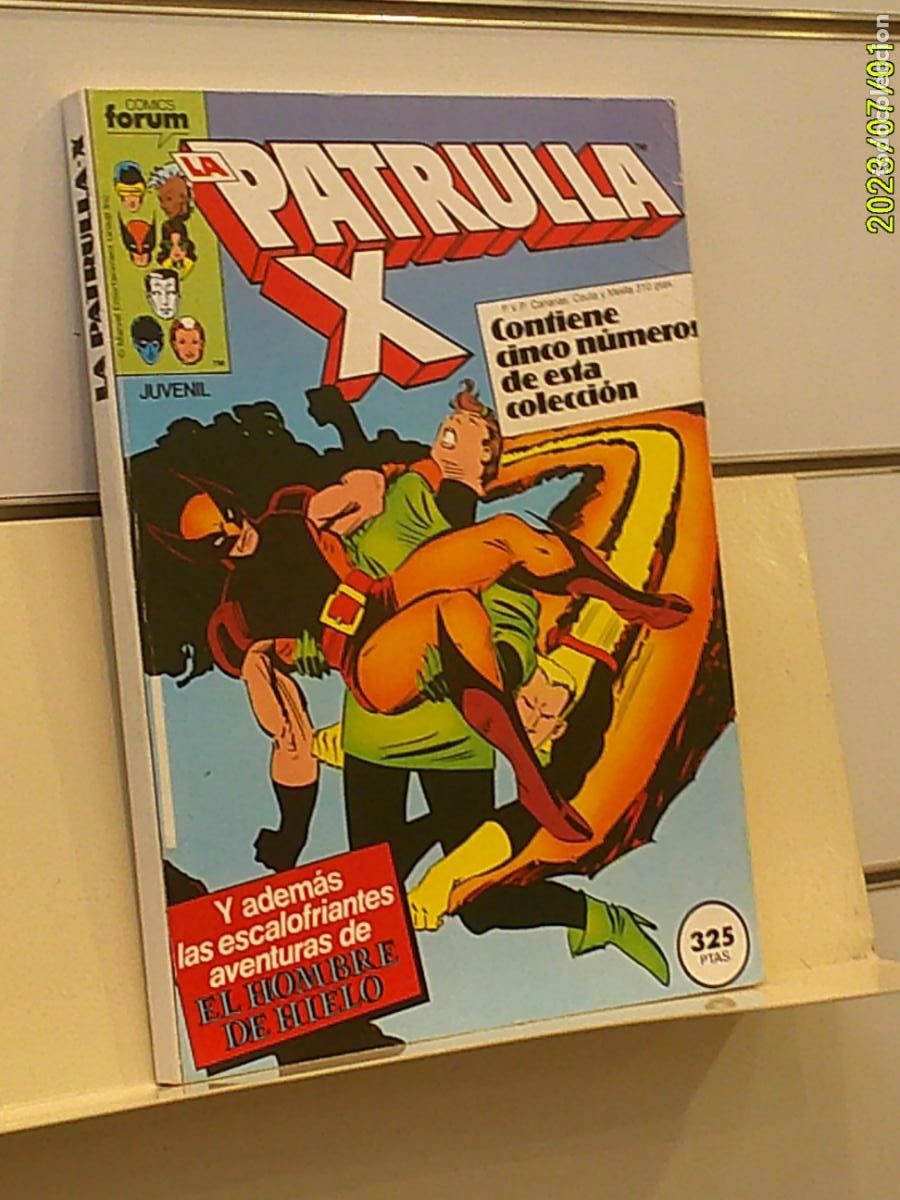 Comics: RETAPADO LA PATRULLA-X CONTIENE LOS NUMEROS 42-43-44-45 Y 46 DE LA COLECCION MARVEL - FORUM