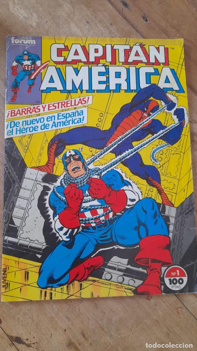 C&oacute;mics: Capit&aacute;n Am&eacute;rica N&ordm; 1 (Comics Forum, 1983)