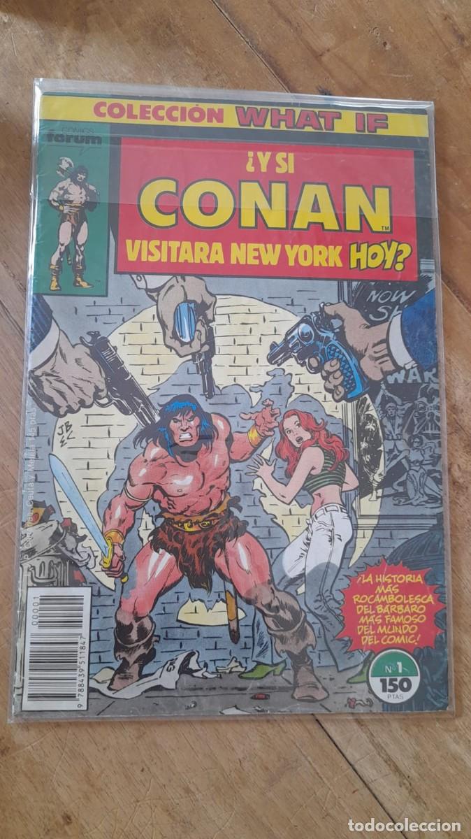 C&oacute;mics: Colecci&oacute;n What If N&ordm; 1 - Comics Forum (1989) - &iquest;Y si Conan visitara New York hoy?