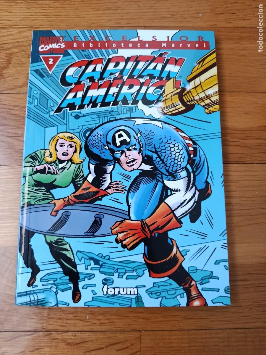 Comics: BIBLIOTECA MARVEL CAPITAN AM&Eacute;RICA 2