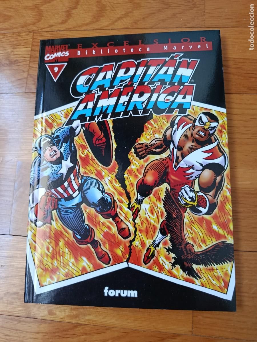Comics: BIBLIOTECA MARVEL CAPITAN AM&Eacute;RICA 9 CON SPIDERMAN