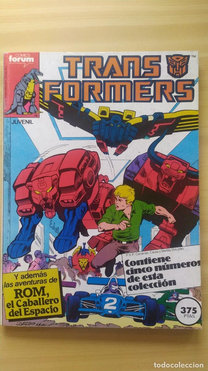 C&oacute;mics: Lote 3 Tomos Retapados Transformers F&oacute;rum 80s Como nuevo &middot; C&oacute;mics F&oacute;rum &middot; Espa&ntilde;ol