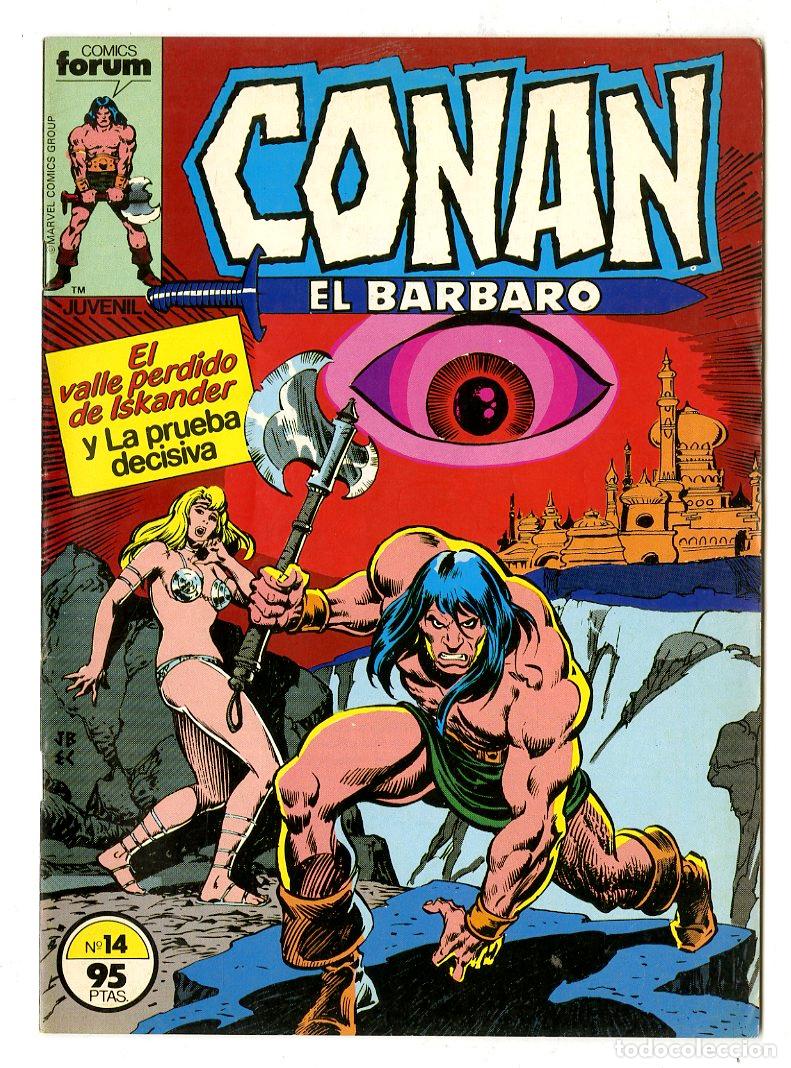 C&oacute;mics: Conan El B&aacute;rbaro n.14 (Forum, 1983) - Foto 1