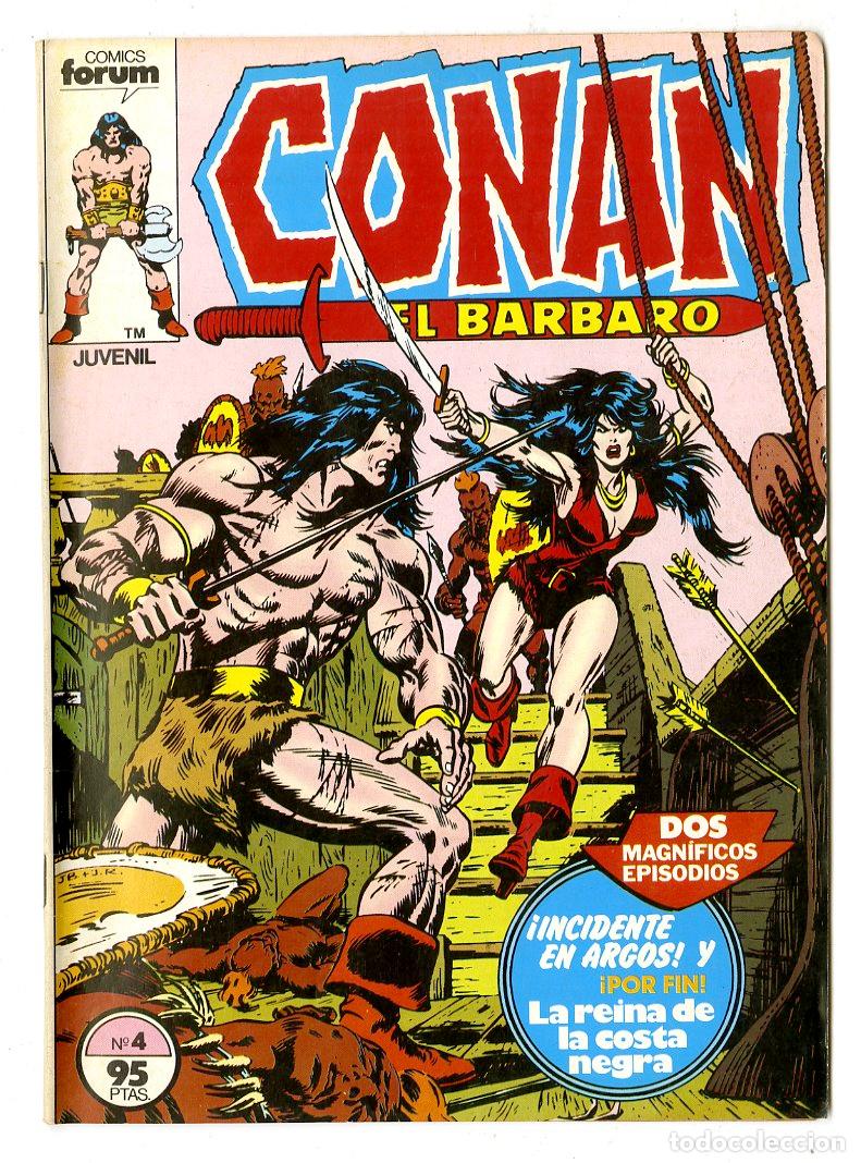 C&oacute;mics: Conan El B&aacute;rbaro n.4 (Forum, 1983) - Foto 1