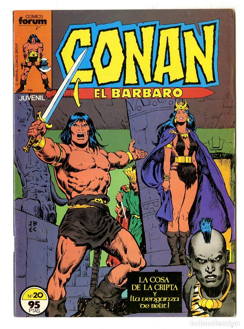 Comics: Conan El B&aacute;rbaro n.20 (Forum, 1983)