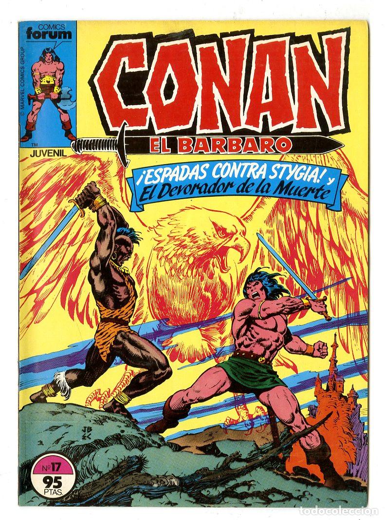 Comics : Conan El B&aacute;rbaro n.17 (Forum, 1983)