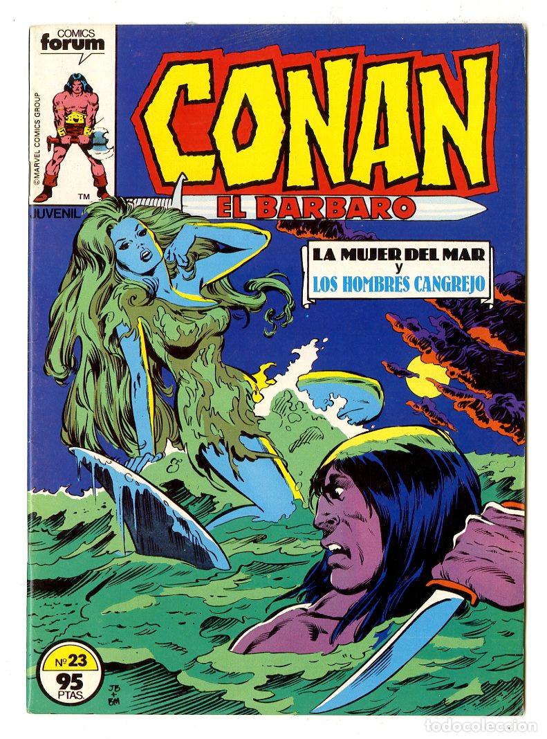 C&oacute;mics: Conan El B&aacute;rbaro n.23 (Forum, 1983) - Foto 1