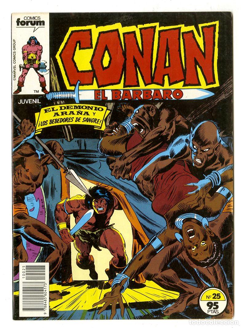 C&oacute;mics: Conan El B&aacute;rbaro n.25 (Forum, 1983) - Foto 1