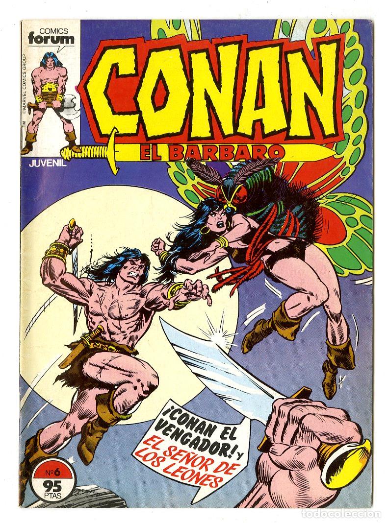 C&oacute;mics: Conan El B&aacute;rbaro n.6 (Forum, 1983) - Foto 1