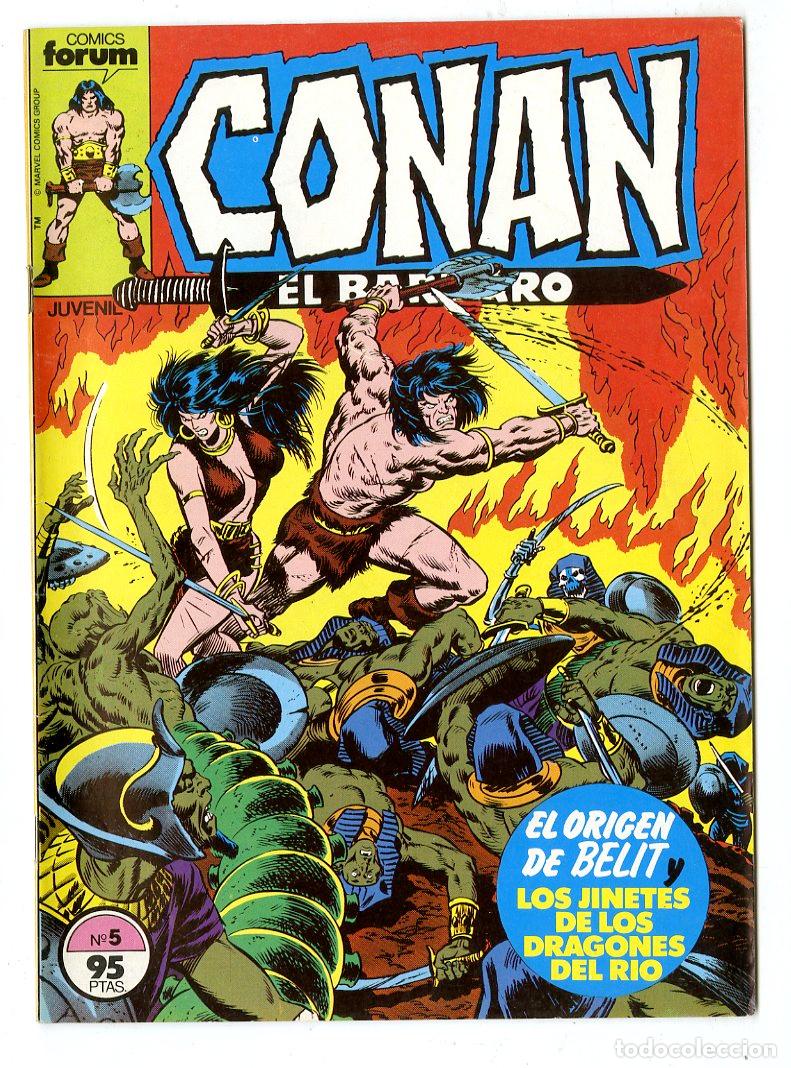C&oacute;mics: Conan El B&aacute;rbaro n.5 (Forum, 1983) - Foto 1