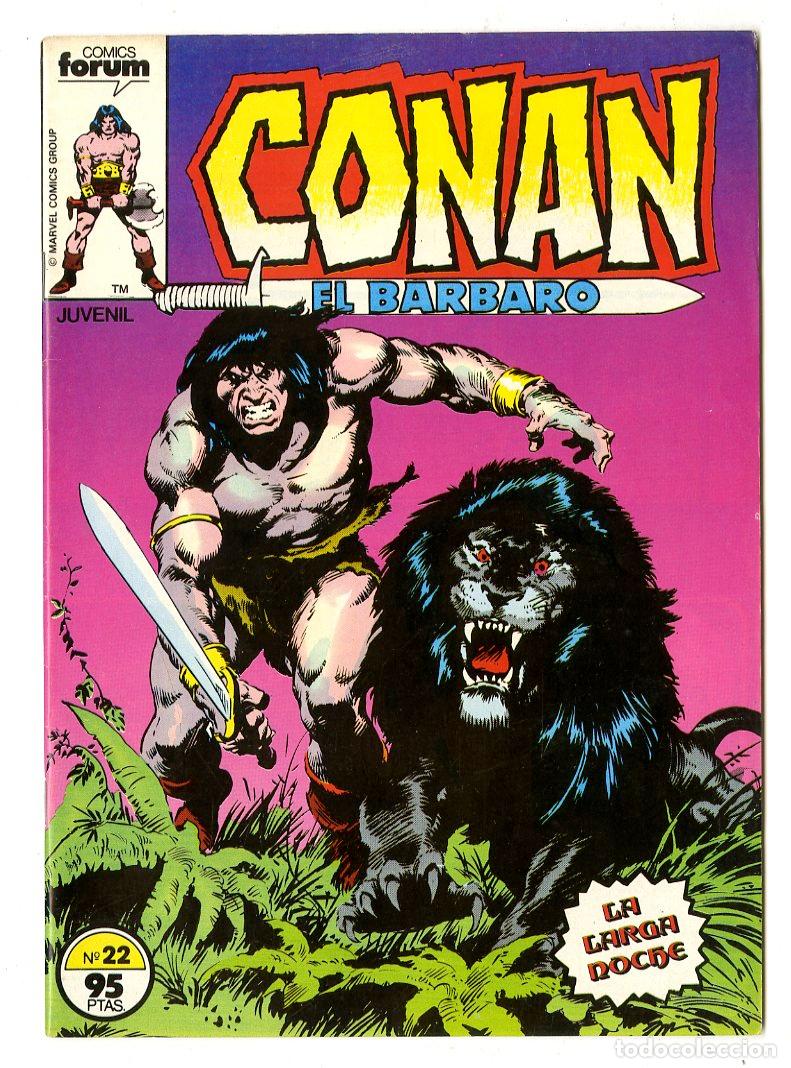 C&oacute;mics: Conan El B&aacute;rbaro n.22 (Forum, 1983) - Foto 1