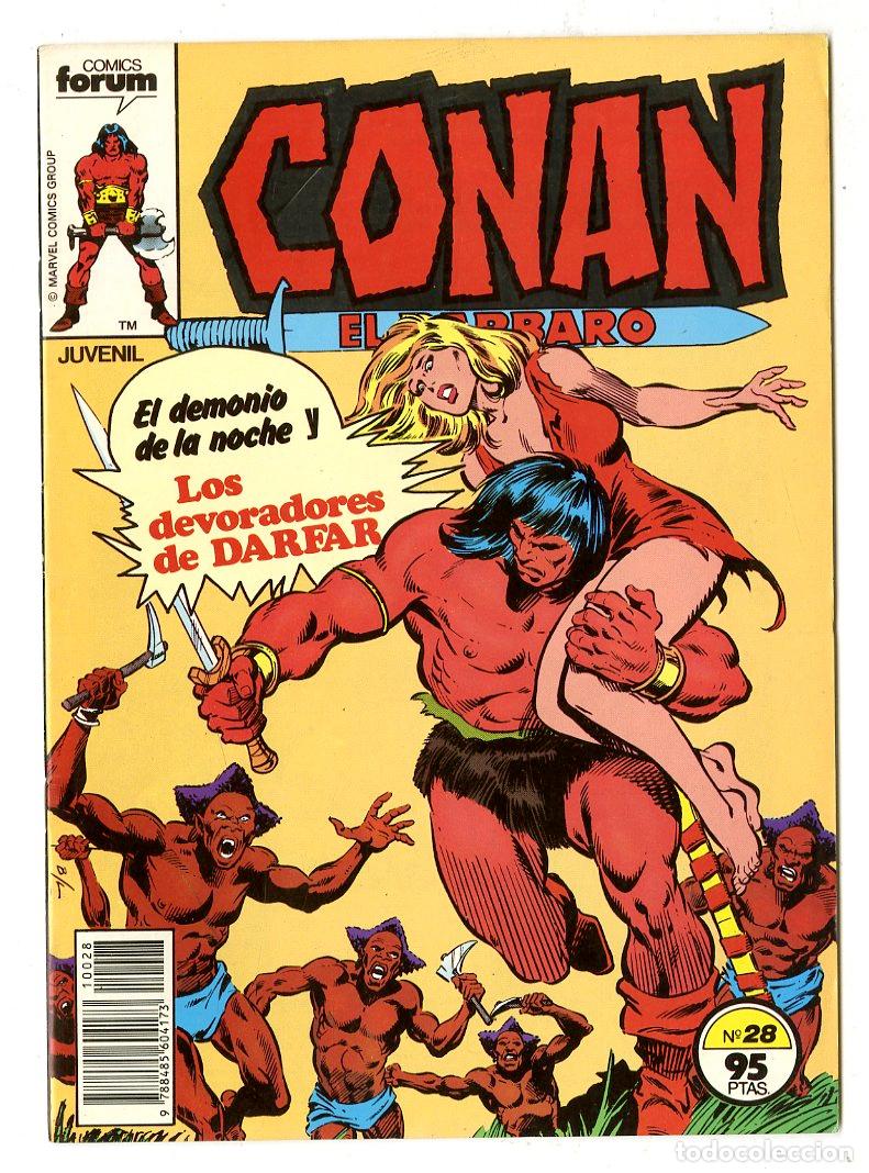 C&oacute;mics: Conan El B&aacute;rbaro n.28 (Forum, 1983) - Foto 1