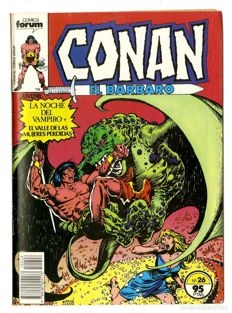 C&oacute;mics: Conan El B&aacute;rbaro n.26 (Forum, 1983) - Foto 1