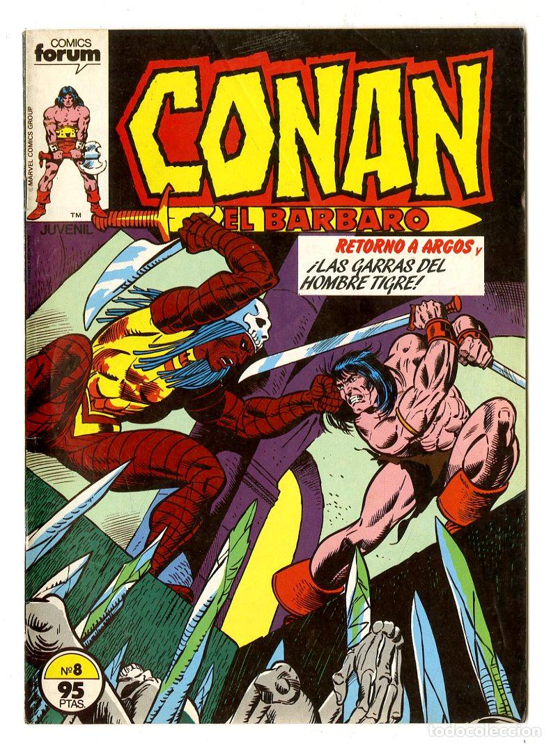 C&oacute;mics: Conan El B&aacute;rbaro n.8 (Forum, 1983) - Foto 1