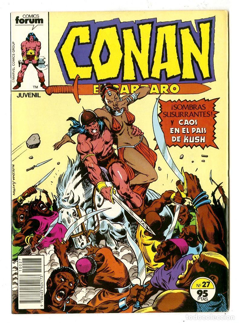 C&oacute;mics: Conan El B&aacute;rbaro n.27 (Forum, 1983) - Foto 1