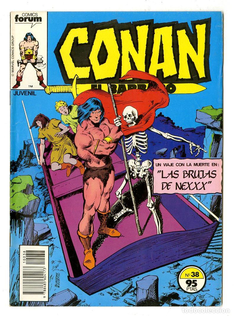 C&oacute;mics: Conan El B&aacute;rbaro n.38 (Forum, 1983) - Foto 1