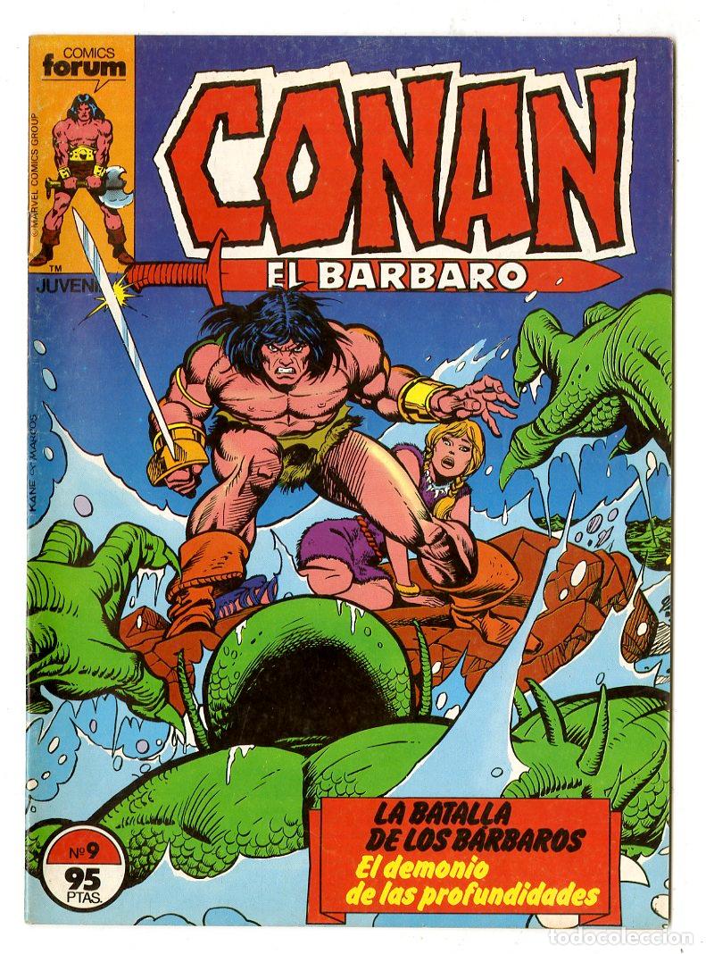C&oacute;mics: Conan El B&aacute;rbaro n.9 (Forum, 1983) - Foto 1