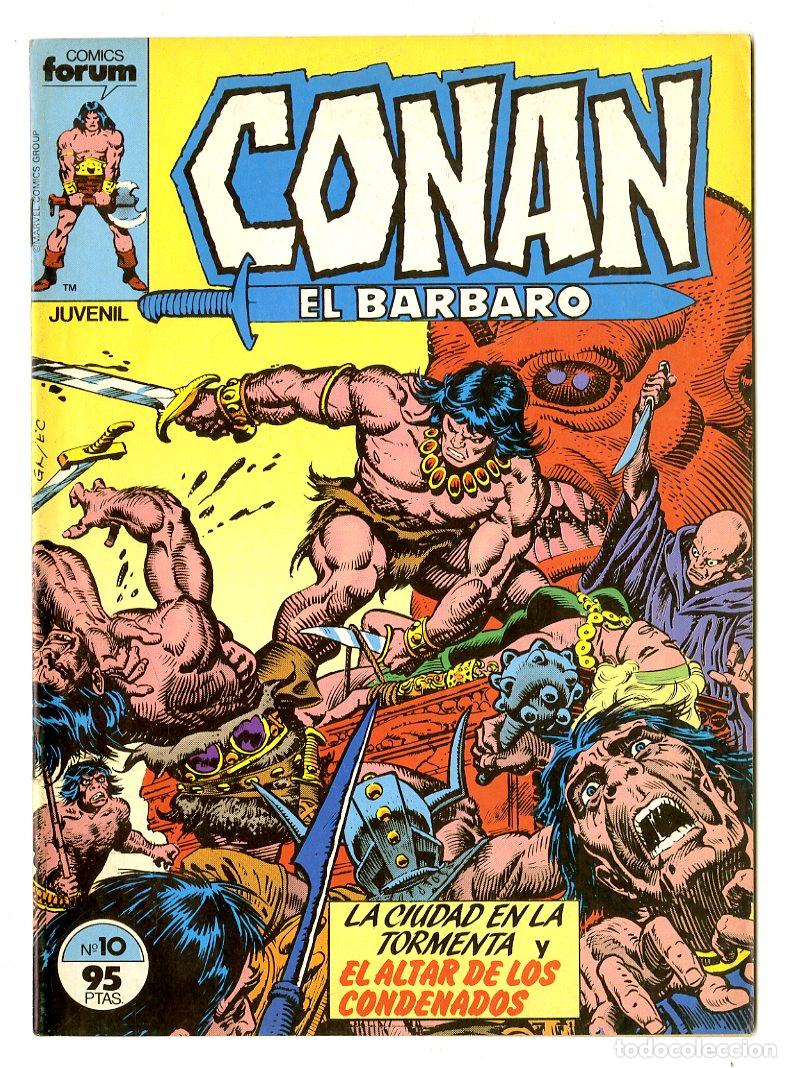 C&oacute;mics: Conan El B&aacute;rbaro n.10 (Forum, 1983) - Foto 1