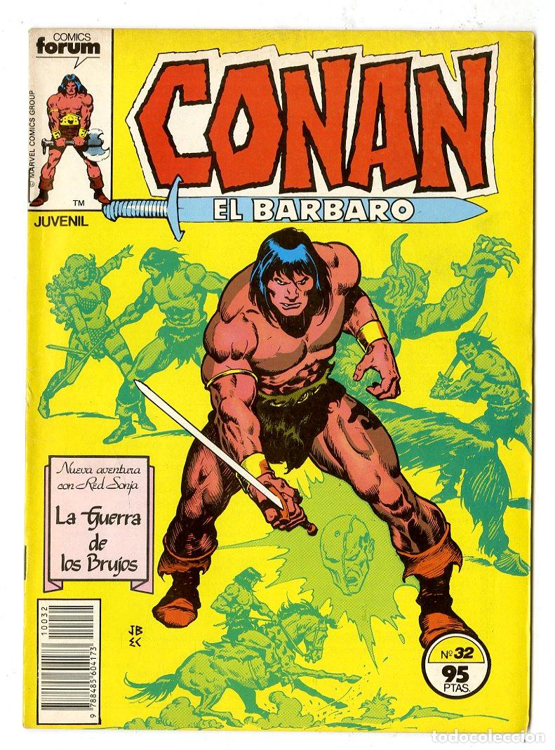 C&oacute;mics: Conan El B&aacute;rbaro n.32 (Forum, 1983) - Foto 1