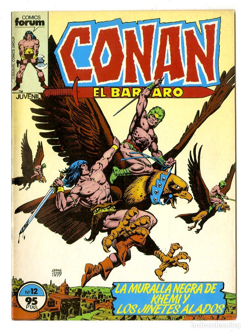 C&oacute;mics: Conan El B&aacute;rbaro n.12 (Forum, 1983) - Foto 1