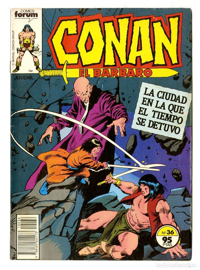 C&oacute;mics: Conan El B&aacute;rbaro n.36 (Forum, 1983) - Foto 1