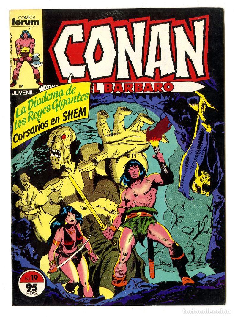 C&oacute;mics: Conan El B&aacute;rbaro n.19 (Forum, 1983) - Foto 1