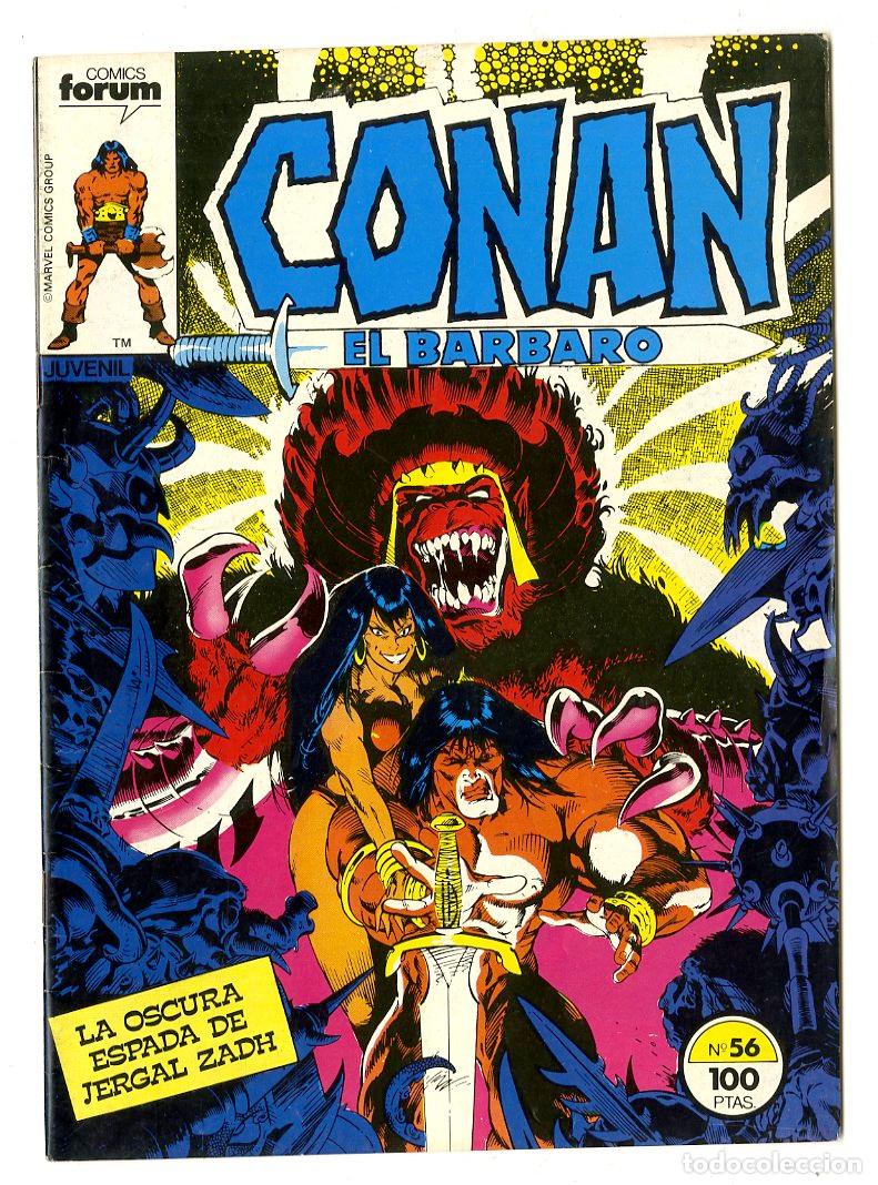 C&oacute;mics: Conan El B&aacute;rbaro n.56 (Forum, 1983) - Foto 1