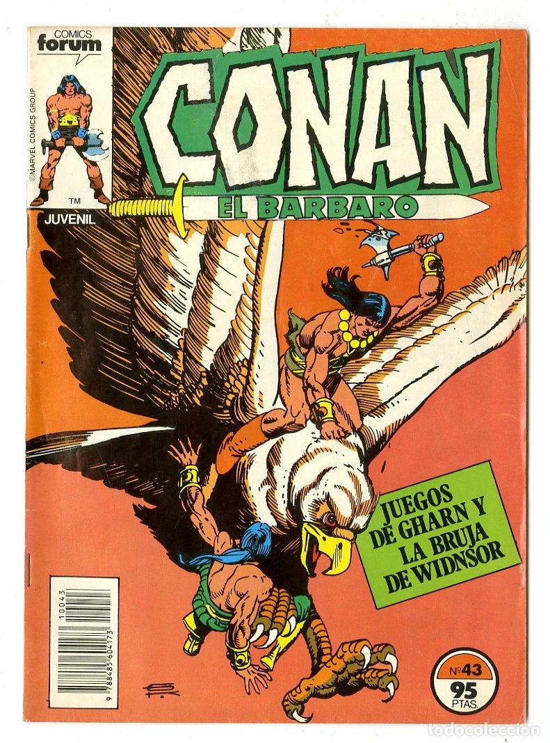 Comics: Conan El B&aacute;rbaro n.43 (Forum, 1983)