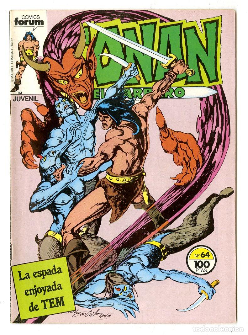 C&oacute;mics: Conan El B&aacute;rbaro n.64 (Forum, 1983) - Foto 1