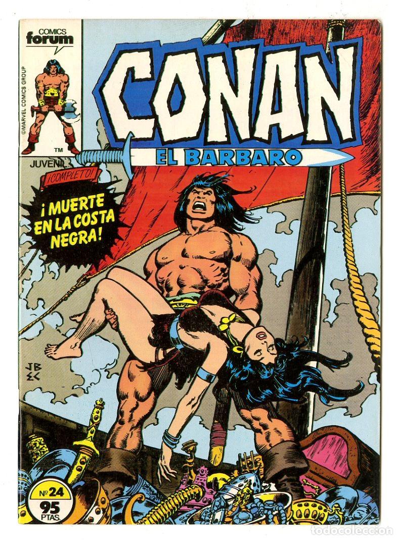 C&oacute;mics: Conan El B&aacute;rbaro n.24 (Forum, 1983) - Foto 1