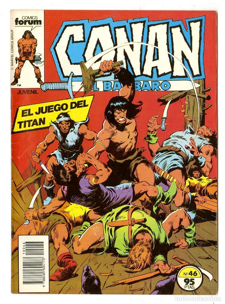 Comics: Conan El B&aacute;rbaro n.46 (Forum, 1983)