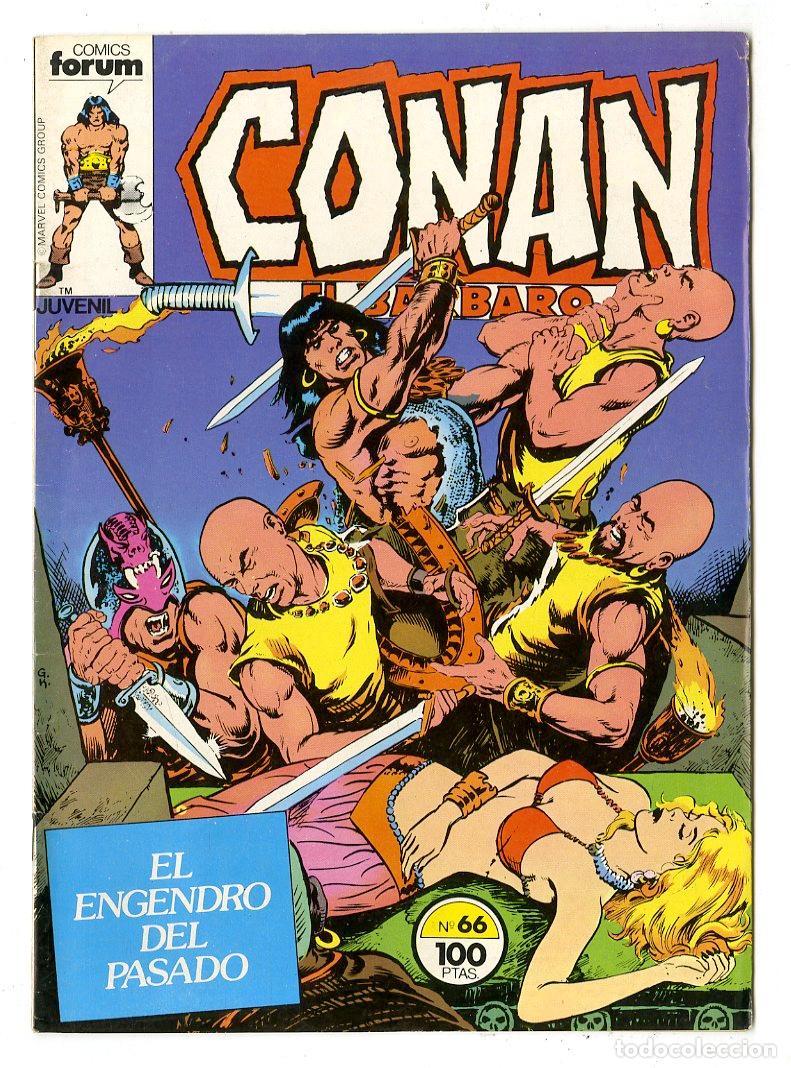 C&oacute;mics: Conan El B&aacute;rbaro n.66 (Forum, 1983) - Foto 1