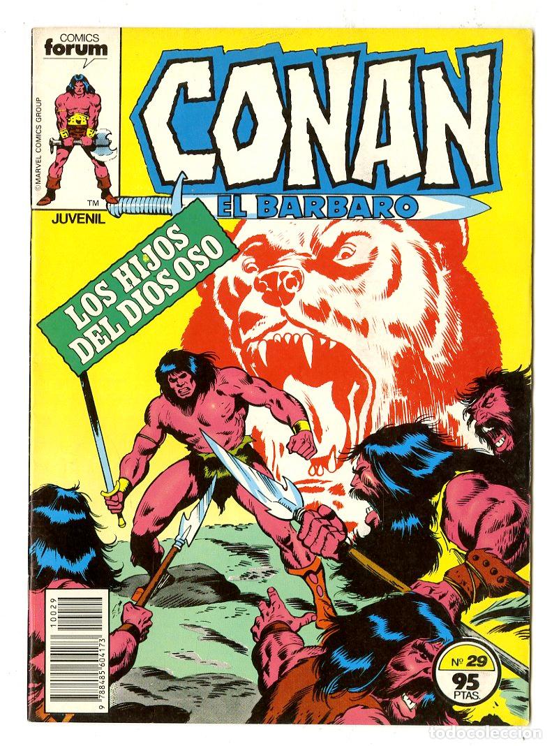 Comics: Conan El B&aacute;rbaro n.29 (Forum, 1983)