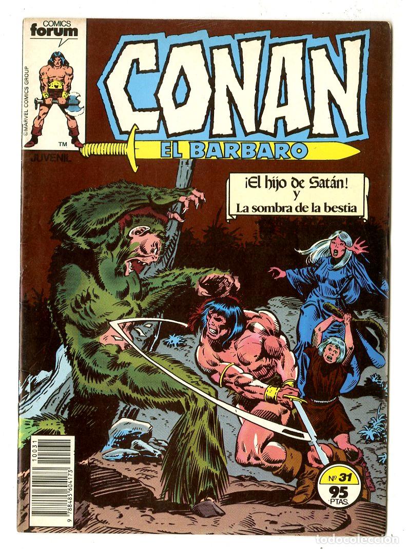 C&oacute;mics: Conan El B&aacute;rbaro n.31 (Forum, 1983) - Foto 1