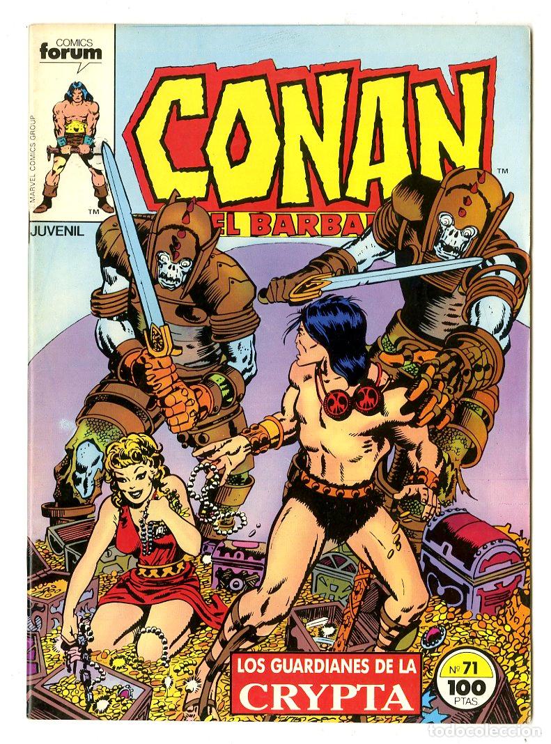 Comics: Conan El B&aacute;rbaro n.71 (Forum, 1985)
