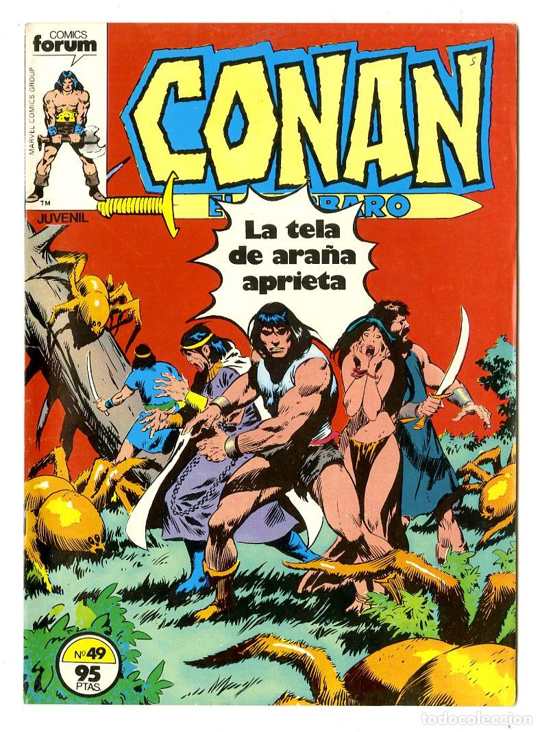 C&oacute;mics: Conan El B&aacute;rbaro n.49 (Forum, 1983) - Foto 1