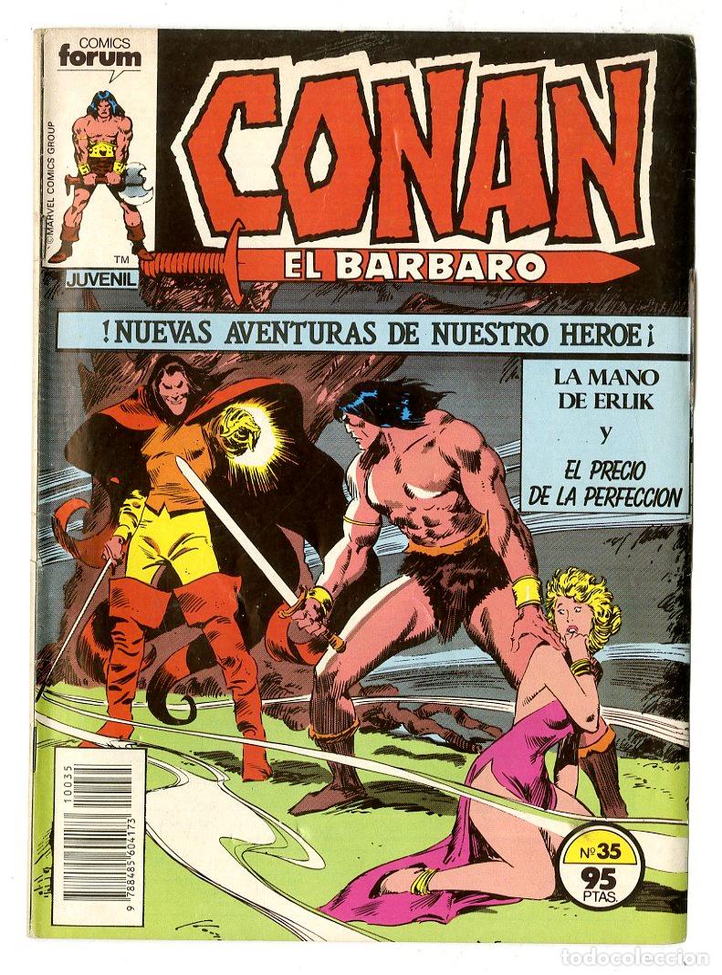 C&oacute;mics: Conan El B&aacute;rbaro n.35 (Forum, 1983) - Foto 1
