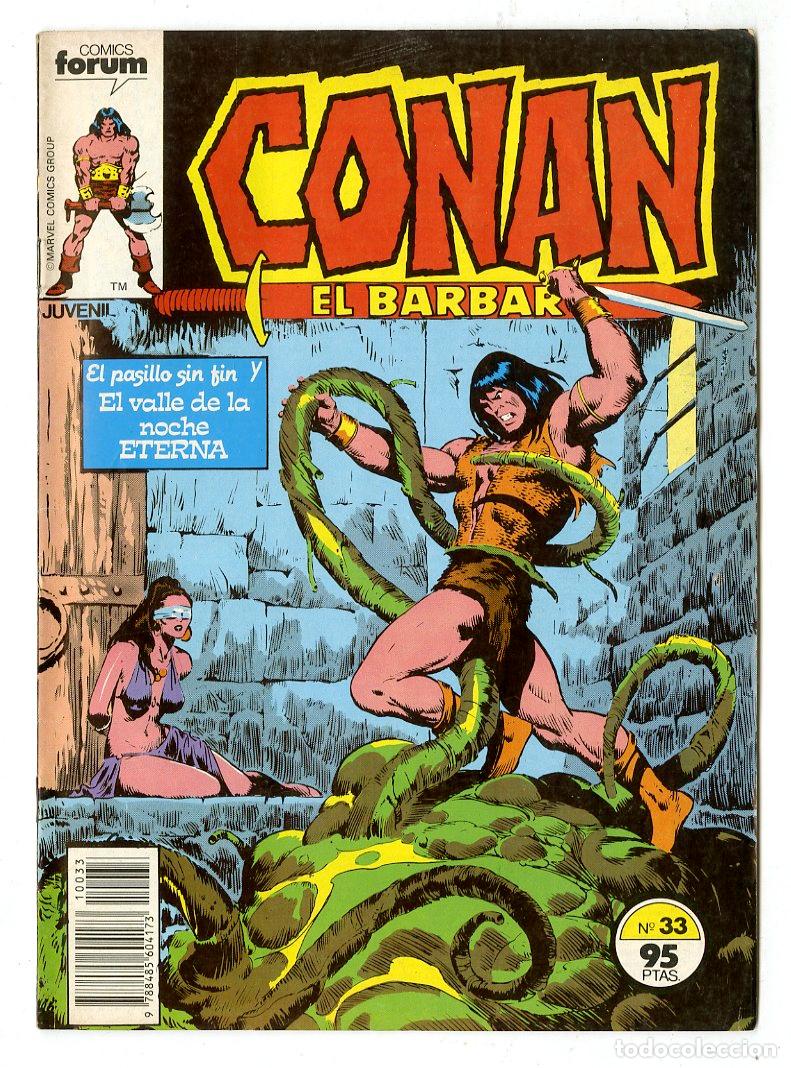 C&oacute;mics: Conan El B&aacute;rbaro n.33 (Forum, 1983) - Foto 1