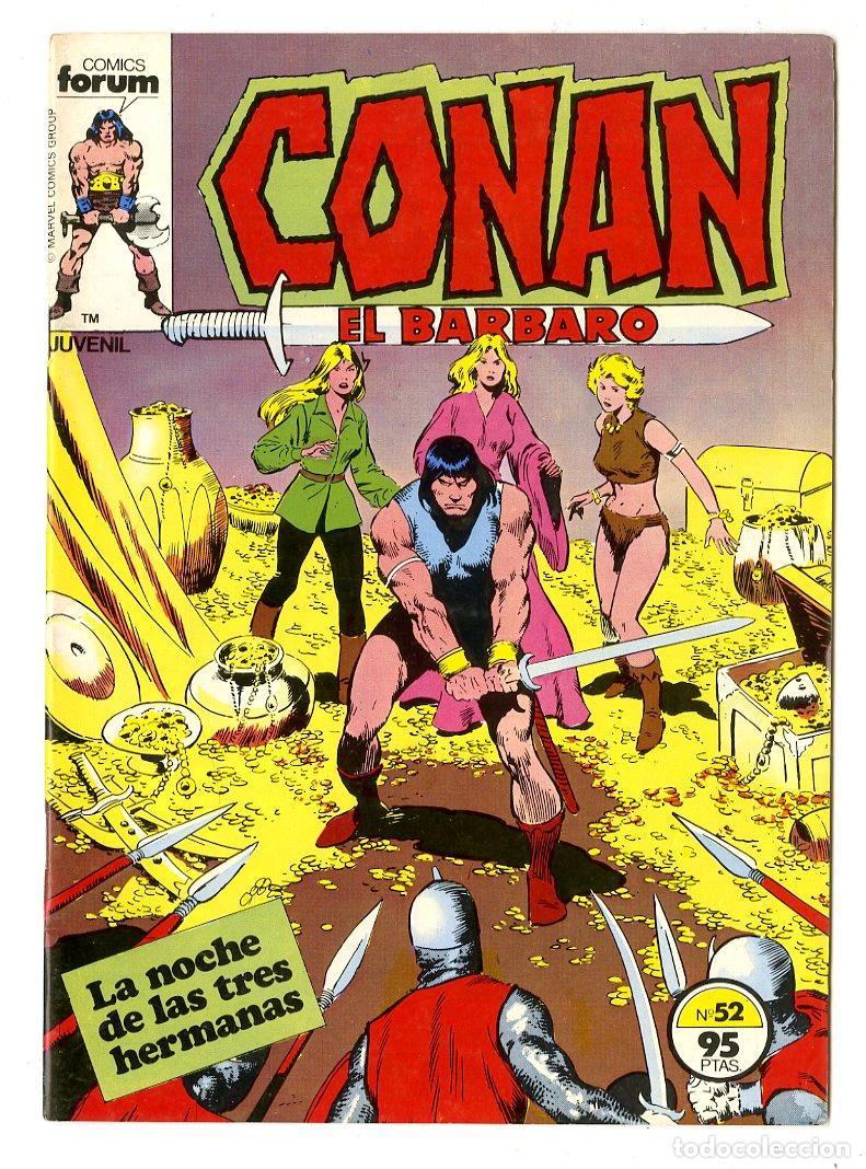 C&oacute;mics: Conan El B&aacute;rbaro n.52 (Forum, 1983) - Foto 1