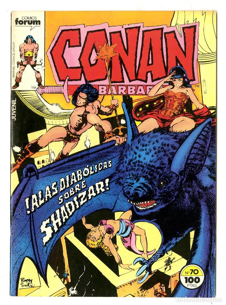C&oacute;mics: Conan El B&aacute;rbaro n.70 (Forum, 1985) - Foto 1