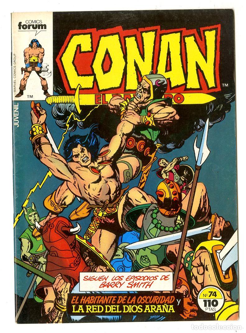 C&oacute;mics: Conan El B&aacute;rbaro n.74 (Forum, 1985) - Foto 1