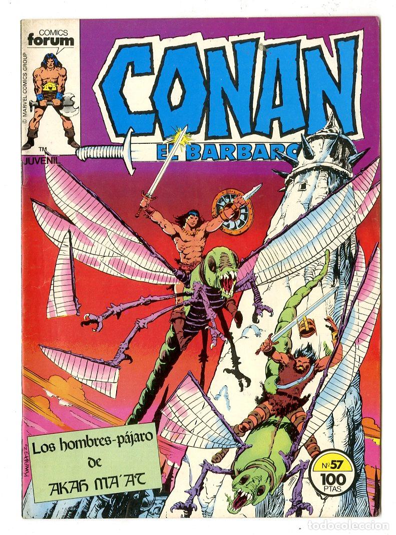 C&oacute;mics: Conan El B&aacute;rbaro n.57 (Forum, 1983) - Foto 1