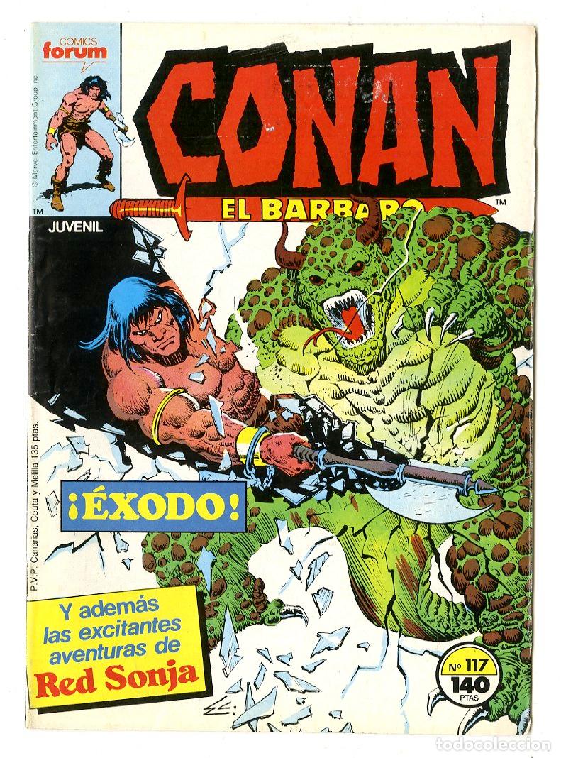 Comics: Conan El B&aacute;rbaro n.117 (Forum, 1987)