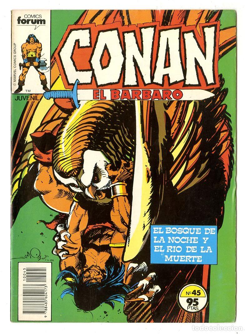 Comics: Conan El B&aacute;rbaro n.45 (Forum, 1983)