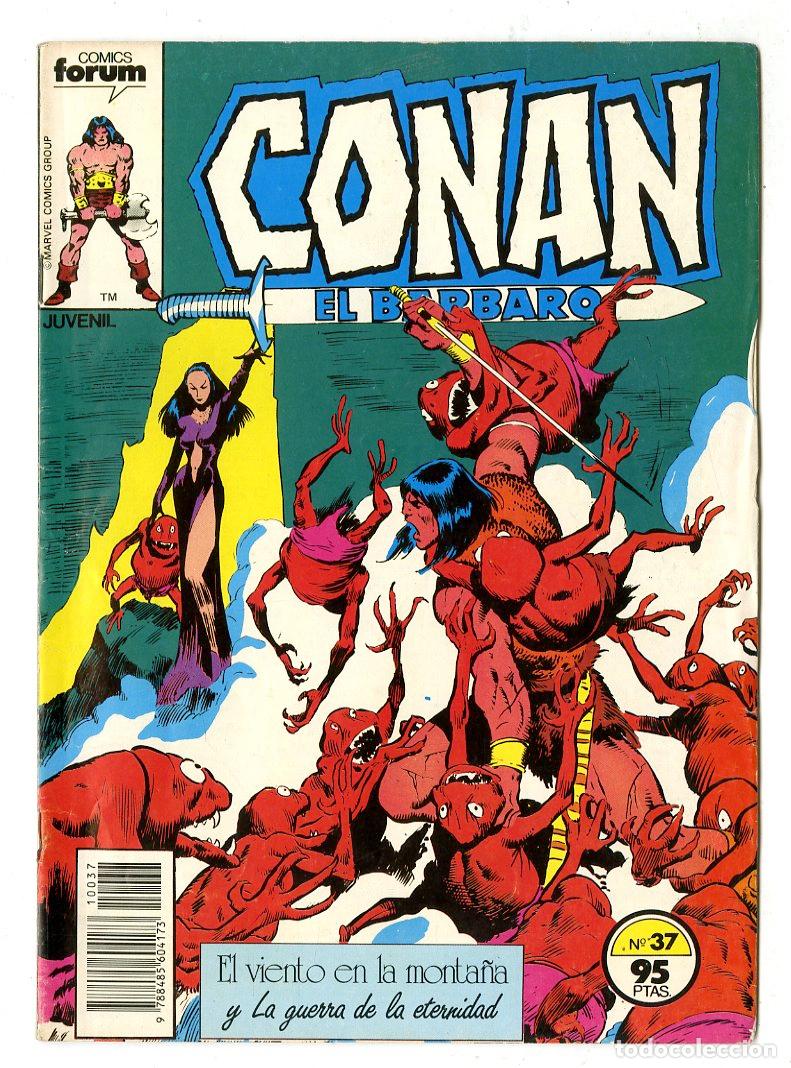 C&oacute;mics: Conan El B&aacute;rbaro n.37 (Forum, 1983) - Foto 1
