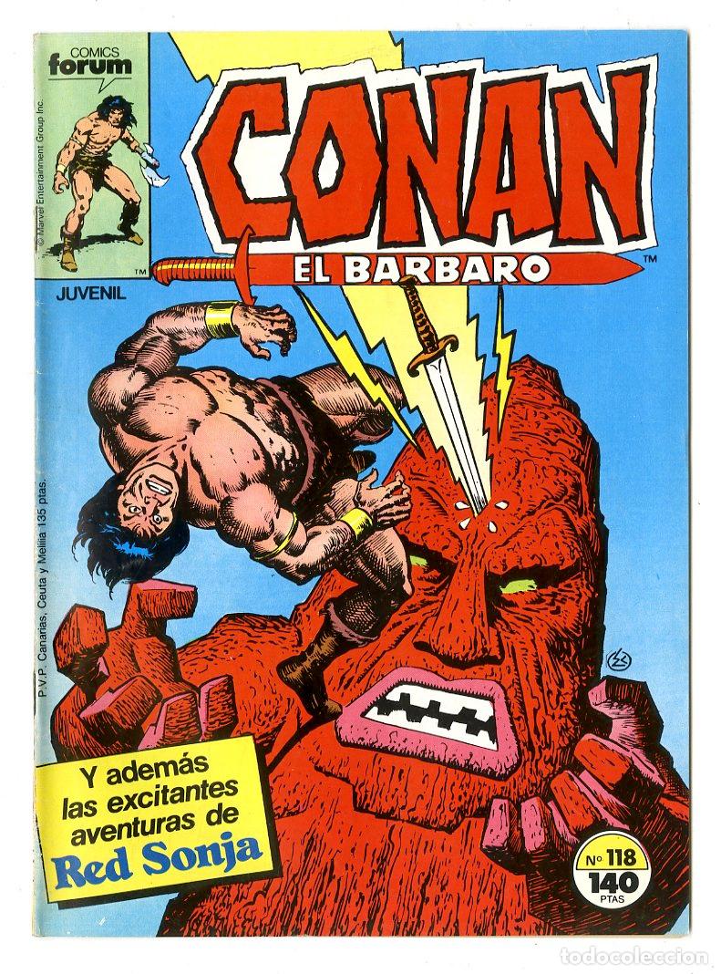 C&oacute;mics: Conan El B&aacute;rbaro n.118 (Forum, 1987) - Foto 1