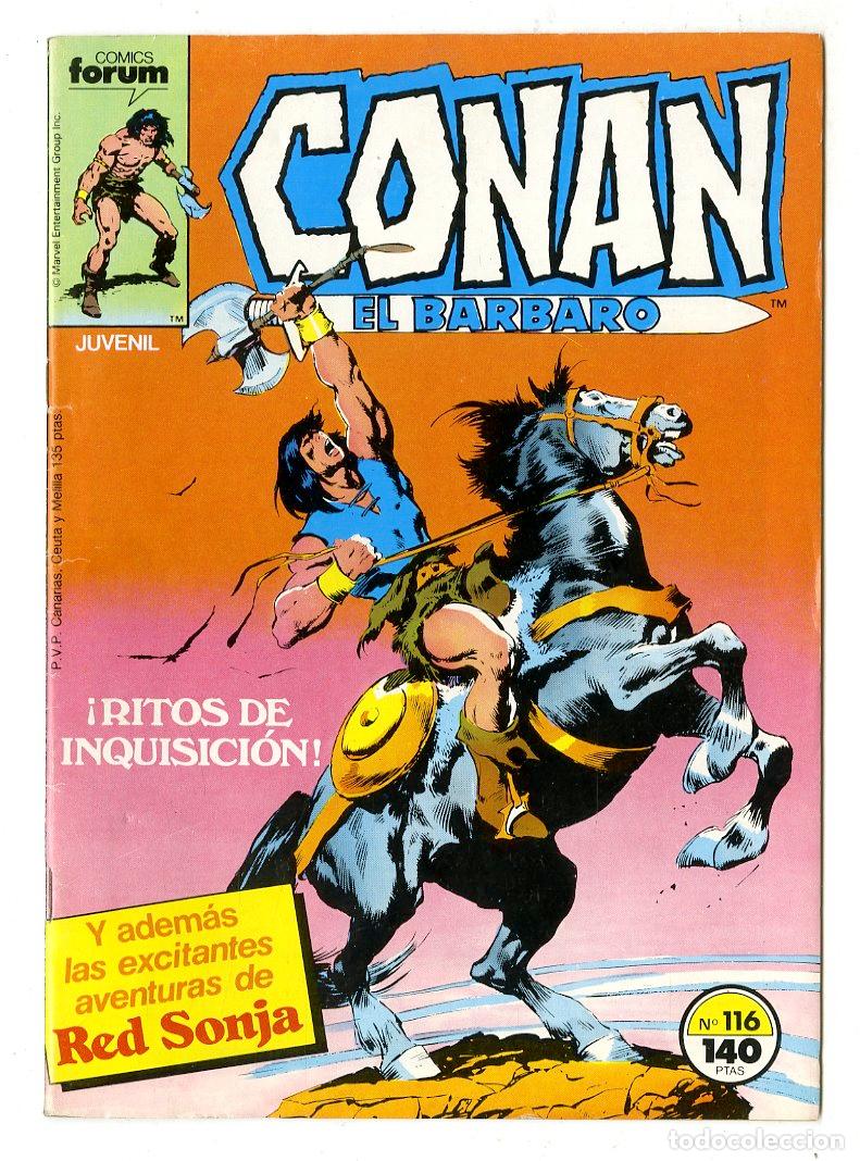 Comics: Conan El B&aacute;rbaro n.116 (Forum, 1987)
